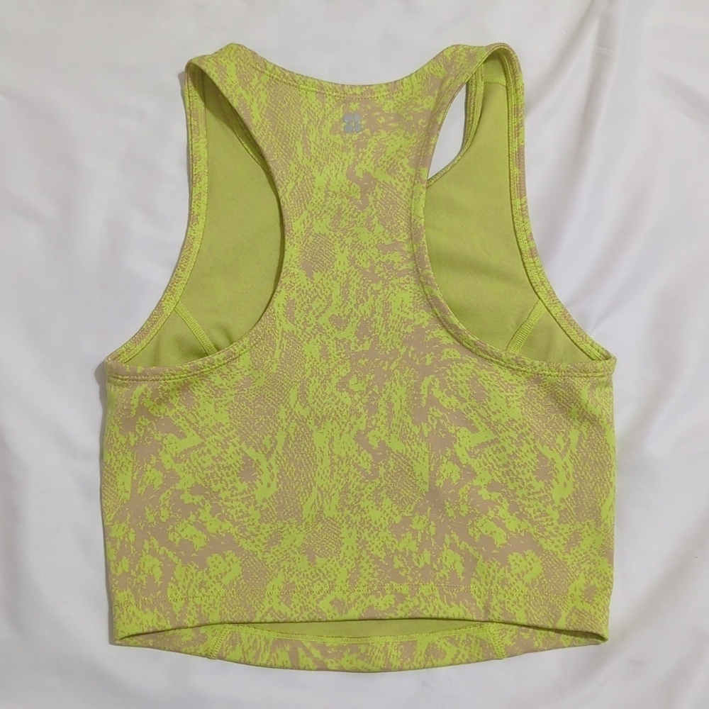 Sweaty Betty Flatter Me Gym Cropped Vest, Color Yellow/Tan Size XS - Picture 5 of 15